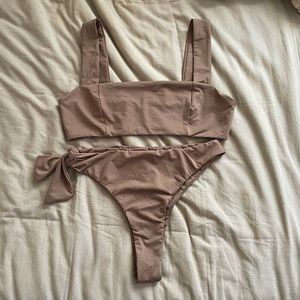 Tan Lines by Sivan Ayla swim top & bikini bottom
